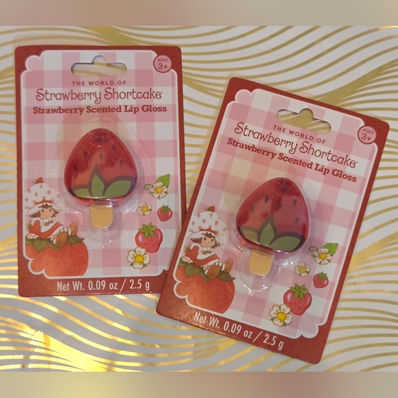 Strawberry Shortcake Other - Strawberry Shortcake Lip Gloss Set